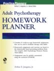 Adult Psychotherapy Homework Planner - eBook