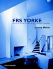 FRS Yorke : and the Evolution of English Modernism - Book