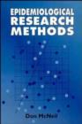 Epidemiological Research Methods - Book