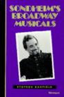 Sondheim's Broadway Musicals - Book