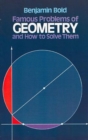Famous Problems in Geometry and How to Solve Them - Book