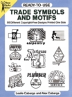 Ready-to-Use Trade Symbols and Motifs : 88 Different Copyright-Free Designs Printed One Side - Book