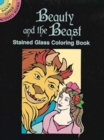 Beauty and the Beast Stained Glass Coloring Book - Book