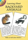 Learning About Backyard Animals - Book