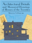 Architectural Details and Measured Drawings of Houses for the Twenties - Book