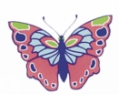 Shiny Butterfly Stickers - Book