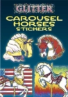 Glitter Carousel Horses Stickers - Book