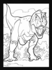 Dinosaurs Stained Glass Coloring Book - Book