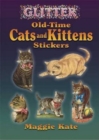 Glitter Old-Time Cats and Kittens Stickers - Book