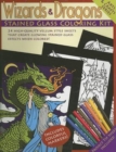 Wizards & Dragons Stained Glass Coloring Kit - Book