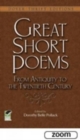 Great Short Poems from Antiquity to the Twentieth Century - Book