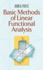 Basic Methods of Linear Functional Analysis - Book