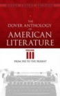 Dover Anthology of American Literature, Volume III : From 1923 to the Present - Book