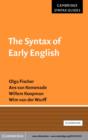 Syntax of Early English - eBook
