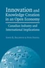 Innovation and Knowledge Creation in an Open Economy : Canadian Industry and International Implications - eBook