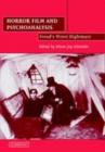 Horror Film and Psychoanalysis : Freud's Worst Nightmare - eBook