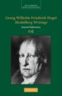 Georg Wilhelm Friedrich Hegel: Heidelberg Writings : Journal Publications - eBook