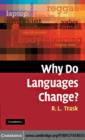 Why Do Languages Change? - eBook