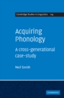 Acquiring Phonology : A Cross-Generational Case-Study - eBook
