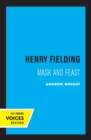 Henry Fielding : Mask and Feast - Book