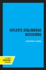 Hitler's Stalingrad Decisions - Book