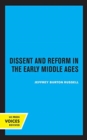 Dissent and Reform in the Early Middle Ages - Book