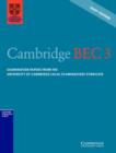 Cambridge BEC 3 : Examination Papers from the University of Cambridge Local Examinations Syndicate - Book
