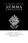 Summa Theologiae: Volume 17, Psychology of Human Acts : 1a2ae. 6-17 - Book