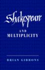Shakespeare and Multiplicity - Book
