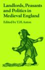 Landlords, Peasants and Politics in Medieval England - Book