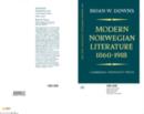 Modern Norwegian Literature 1860-1918 - Book