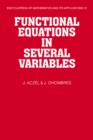 Functional Equations in Several Variables - Book