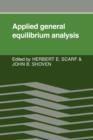 Applied General Equilibrium Analysis - Book