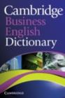 Cambridge Business English Dictionary - Book
