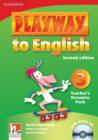 Playway to English Level 3 Teacher's Resource Pack with Audio CD - Book