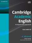 Cambridge Academic English C1 Advanced Class Audio CD : An Integrated Skills Course for EAP - Book