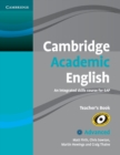 Cambridge Academic English C1 Advanced Teacher's Book : An Integrated Skills Course for EAP - Book
