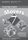Cambridge Young Learners English Tests 7 Movers Answer Booklet : Examination Papers from University of Cambridge ESOL Examinations - Book