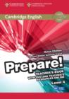 Cambridge English Prepare! Level 4 Teacher's Book with DVD and Teacher's Resources Online - Book