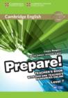 Cambridge English Prepare! Level 7 Teacher's Book with DVD and Teacher's Resources Online - Book