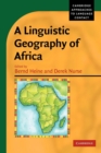 A Linguistic Geography of Africa - Book