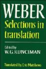 Max Weber: Selections in Translation - Book
