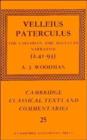 Velleius Paterculus : The Caesarian and Augustan Narrative (2.41-93) - Book