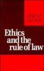 Ethics and the Rule of Law - Book