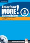 American More! Six-Level Edition Level 4 Teacher's Resource Book with Testbuilder CD-ROM/Audio CD - Book