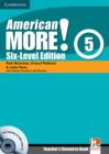 American More! Six-Level Edition Level 5 Teacher's Resource Book with Testbuilder CD-ROM/Audio CD - Book