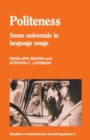 Politeness : Some Universals in Language Usage - Book