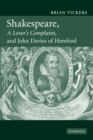 Shakespeare, 'A Lover's Complaint', and John Davies of Hereford - Book