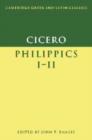 Cicero: Philippics I-II - Book