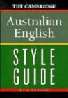 The Cambridge Australian English Style Guide - Book